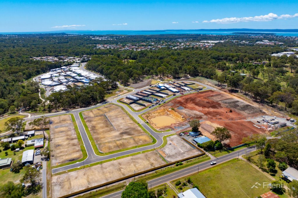 Woodbury Community featuring stage 1.4 in the foreground, 1.3 to the east, and 1.2 and 1.2 to the north.